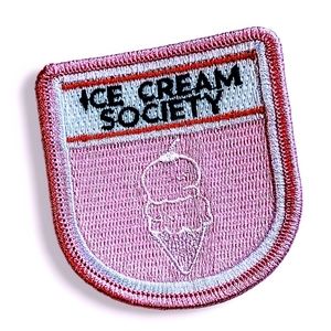 lce Cream Society Iron On Patch by Three Potato Four